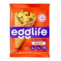 egglife Chipotle Egg White Wraps - 6oz/6ct