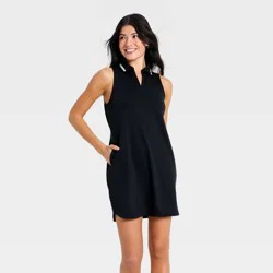 Women's Airy Sleek Dress - All In Motion™ Jet Black L