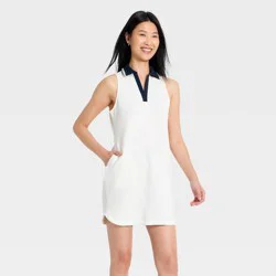 Women's Airy Sleek Dress - All In Motion™ Cream L