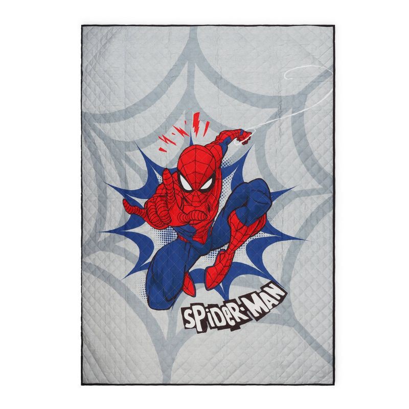 slide 1 of 2, Spider-Man Twin Quilt Set, 1 ct