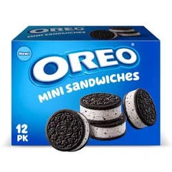 Oreo Cookies and Cream Frozen Dairy Desserts Cones - 15 fl oz/12ct