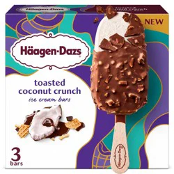 Haagen-Dazs Chocolate Coconut Frozen Dessert Bars - 7.74lbs/3ct