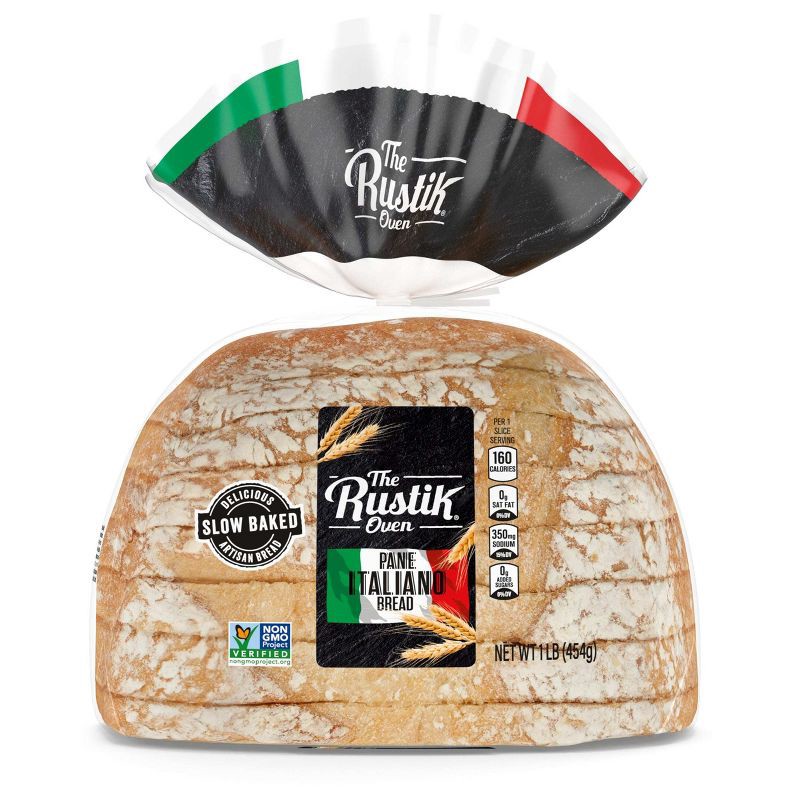slide 4 of 7, The Rustik Oven Pane Italiano Bread - 16oz, 16 oz