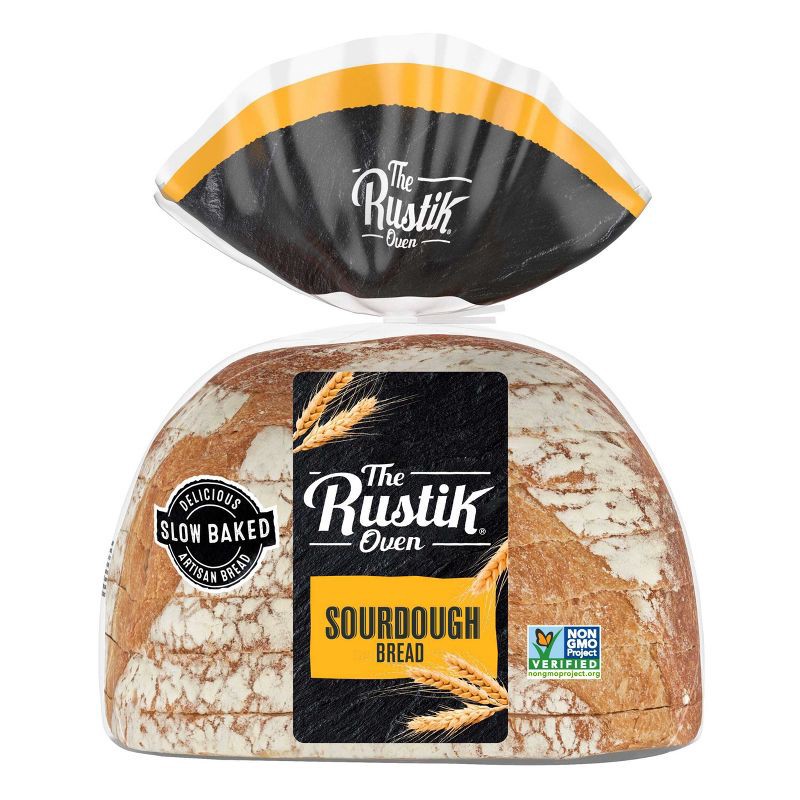 slide 4 of 7, The Rustik Oven Sliced Sourdough Bread - 16oz, 16 oz