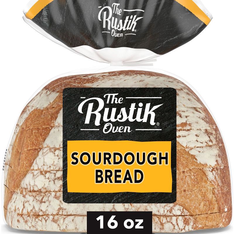 slide 1 of 7, The Rustik Oven Sliced Sourdough Bread - 16oz, 16 oz