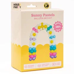 House of Party Balloon Creation Kit Flower Arch Kit Pastels