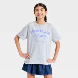 Girls' Gilmore Girls Oversized Graphic Short Sleeve T-Shirt - Gray XL