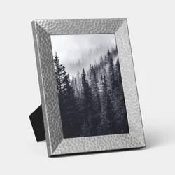 5"x7" Hammered Metal Frame - Threshold™