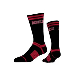 NCAA University of Nevada Premium Knit Crew Fan Logo Socks