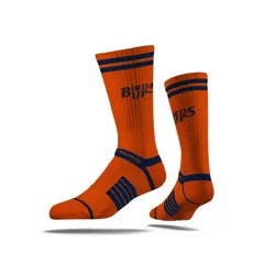 NCAA University of Texas Premium Knit Crew Fan Logo Socks