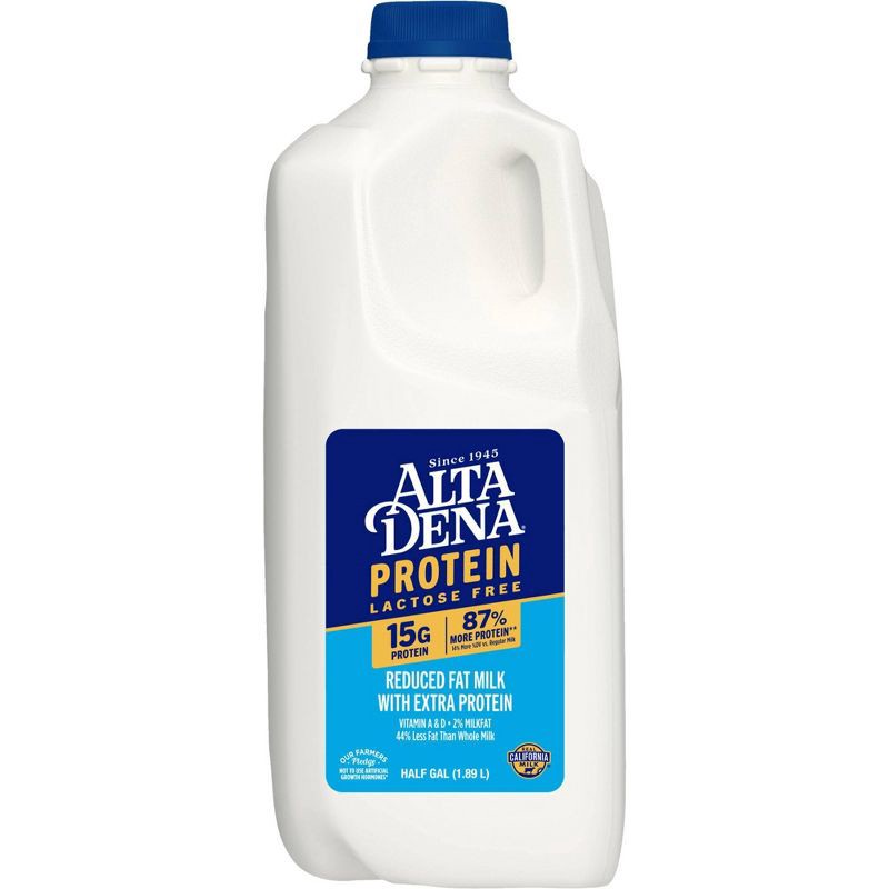slide 1 of 14, Alta Dena 2% Protein HG Lactose Free Milk - 64 fl oz, 64 fl oz
