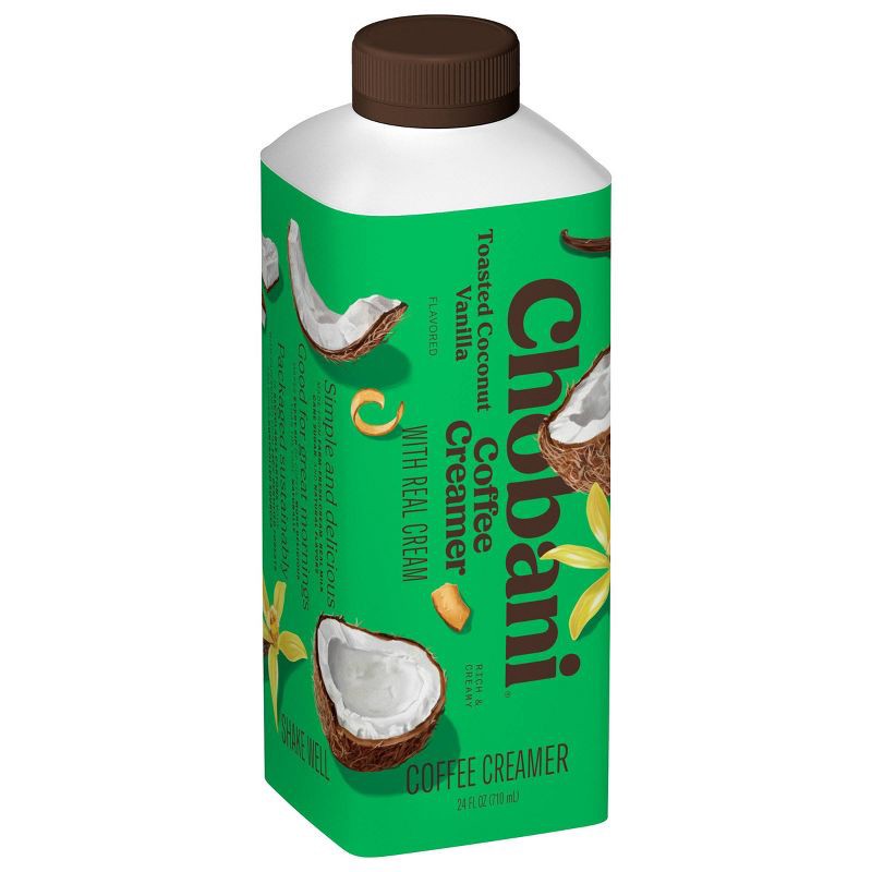 slide 2 of 9, Chobani Toasted Coconut Vanilla Dairy Creamer - 24oz, 24 oz