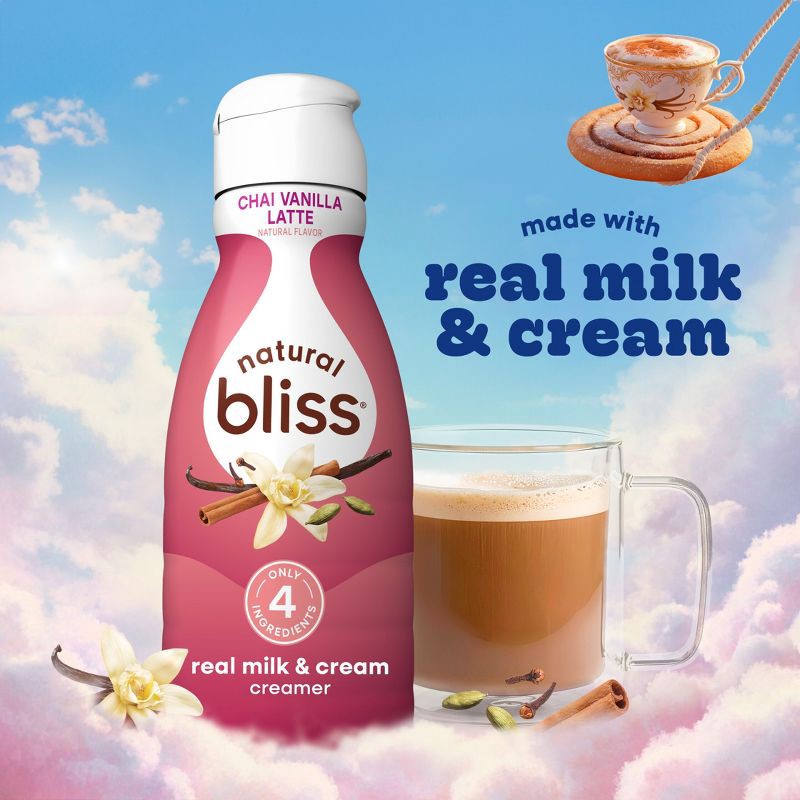 slide 5 of 8, Natural Bliss Chai Spiced Latte - 32 fl oz, 32 fl oz