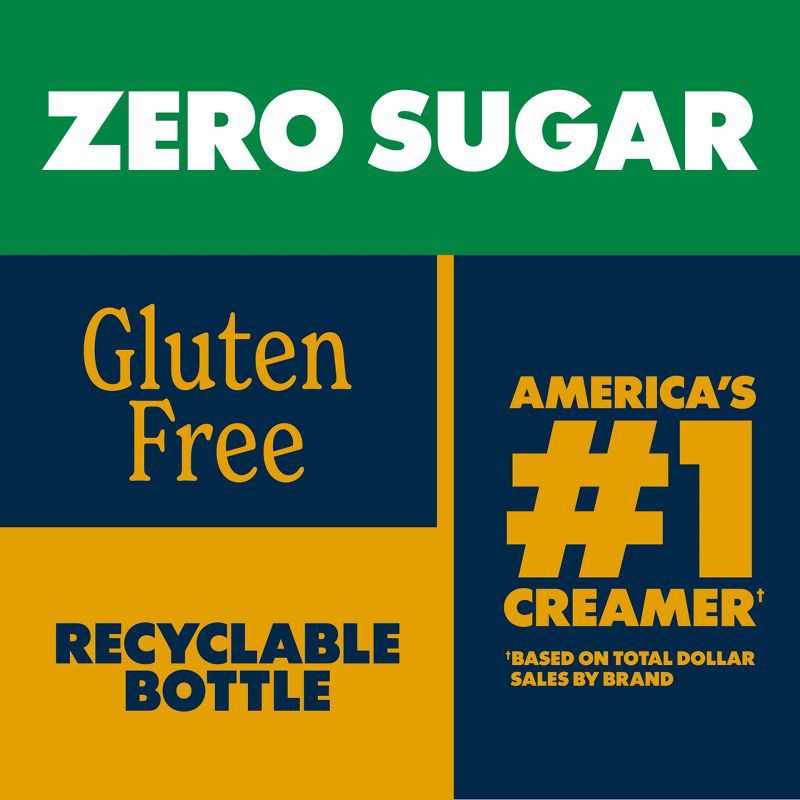 slide 3 of 7, Coffee mate Butterbeer Zero Sugar Cream - 28oz, 28 oz