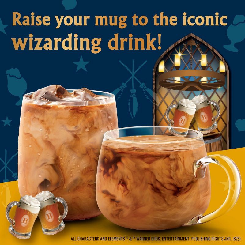 slide 4 of 7, Coffee mate Butterbeer Zero Sugar Cream - 28oz, 28 oz