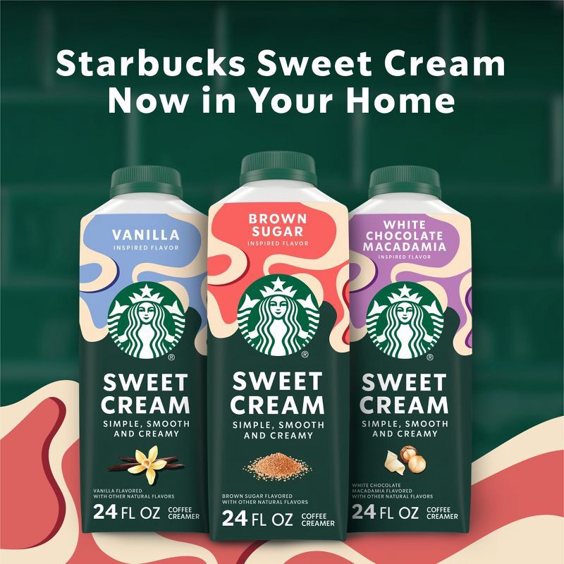 slide 6 of 8, Starbucks Creamer Dairy Sweet Cream Brown Sugar - 24oz, 24 oz