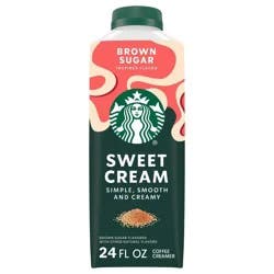 Starbucks Creamer Dairy Sweet Cream Brown Sugar - 24oz