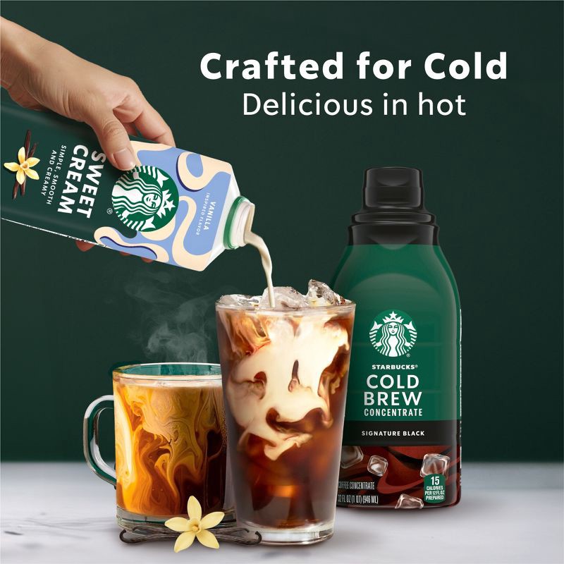 slide 4 of 8, Starbucks Creamer Dairy Sweet Cream Vanilla - 24oz, 24 oz