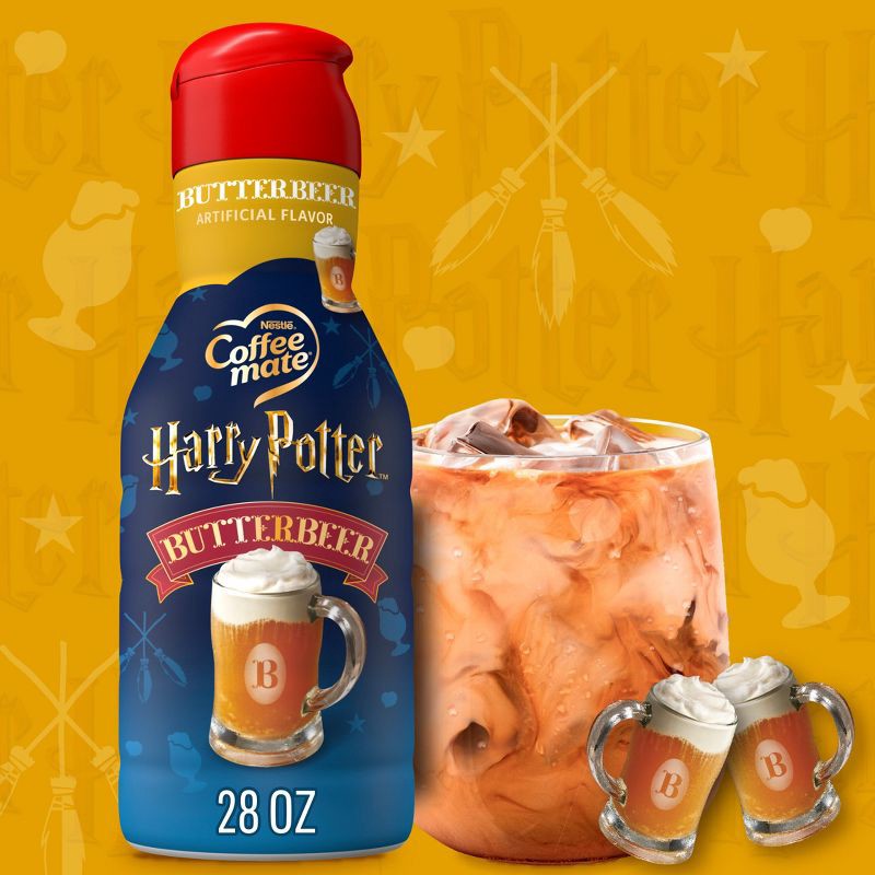 slide 2 of 7, Coffee mate Butterbeer Cream - 28oz, 28 oz