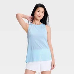 Women's Beyond Ease Twist Racerback Tank Top - All In Motion™ Light Blue XS