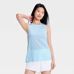 Women's Beyond Ease Twist Racerback Tank Top - All In Motion™ Light Blue XL