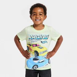 Mattel Toddler Boys' Hot Wheels T-Shirt - Green 18M