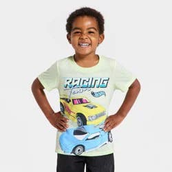 Mattel Toddler Boys' Hot Wheels T-Shirt - Green 3T