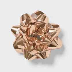 6" Large Gift Bow Rose Gold - Spritz™