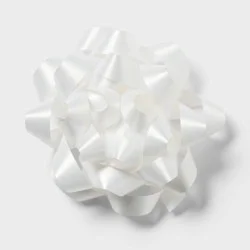 6" Large Lacma Gift Bow White - Spritz™