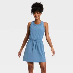Women's Active Light Travel Dress - All In Motion™ Steel Blue L