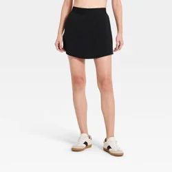 Women's Active Light Woven Skort 15.75" - All In Motion™ Black XXL
