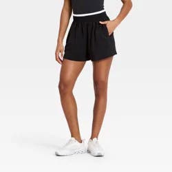 Women's Active Light Travel Shorts - All In Motion™ Black XS