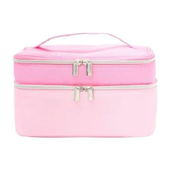 Skinnydip Makeup Bag & Organizer Cosmetic Case - Pink