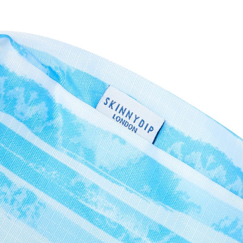 slide 6 of 6, Skinnydip Lightweight Packing Cube Set - Blue Stripe, 1 ct