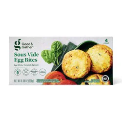 Sous Vide Egg White, Tomato & Spinach Egg Bites - 8.38oz/4ct - Good & Gather™