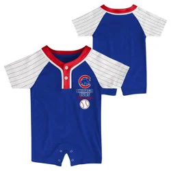 MLB Chicago Cubs Newborn Romper - 0-3M