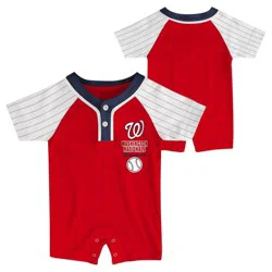 MLB Washington Nationals Newborn Romper - 0-3M
