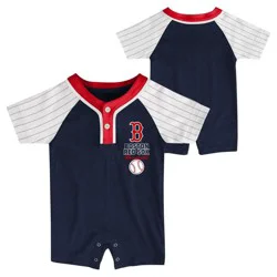 MLB Boston Red Sox Newborn Romper - 3-6M