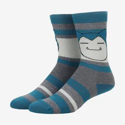 Pokemon Men's Snorlax Socks - 6-12