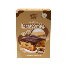 Prime Bites Smores Protein Brownie -19g Protein - 9.16oz/4ct