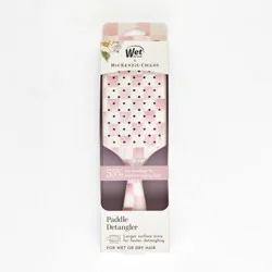 Wet Brush x MacKenzie Childs Paddle Hair Brush - Butterfly Toile: Detangling, For All Hair Types, Nylon Bristles