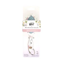 Wet Brush x MacKenzie Childs Keychain Detangler Hair Brush - Butterfly Hill: Hair Styling, Plastic, For All Hair Types