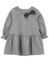 Carter's Baby Plaid Peplum Dress Plaid 24M