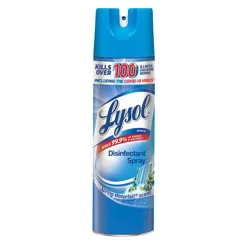 Lysol Spring Waterfall All-Purpose Cleaner & Disinfectant Spray - 19oz: Aerosol Can, Air Application