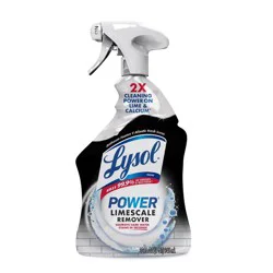 Lysol Power Limescale Remover Bathroom Cleaners - 32 fl oz: Plastic Bottle, Aerosol, Disinfects, Unscented