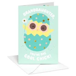 American Greetings Easter Card for Granddaughter, Cool Chick with Sunglasses, Includes Envelope