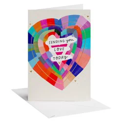 American Greetings Birthday Card for Anyone, Sending Love Everyday, Includes Envelope