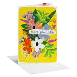 American Greetings Birthday Card for Her, Floral Hope, Includes Envelope