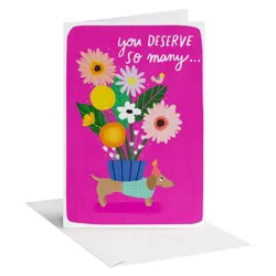 American Greetings Birthday Card for Her, So Many Flowers, Includes Envelope