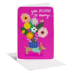 American Greetings Birthday Card for Her, So Many Flowers, Includes Envelope